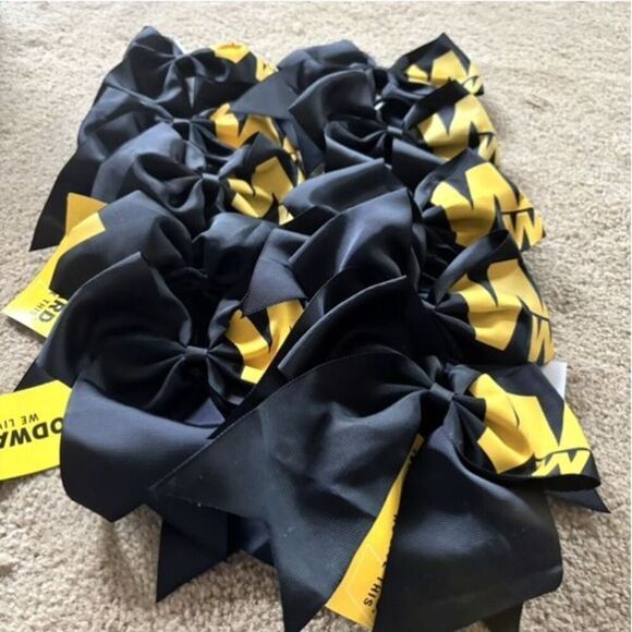 Cheer Bows Lot Of 10 Woodward *New* - Picture 2 of 5